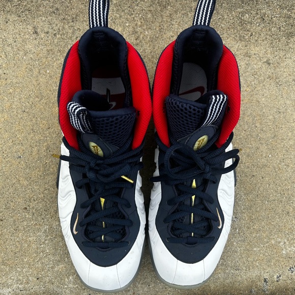 Nike Air Foamposite One Olympic(Boys 7) - Picture 5 of 14